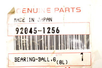 OEM Kawasaki 92045-1256 Ball Bearing 6303RUED NOS