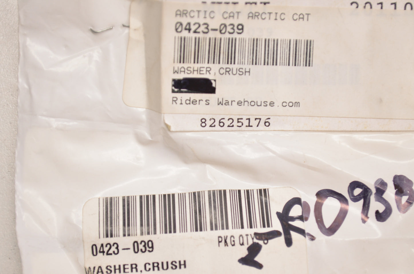 OEM Arctic Cat 0423-039 Crush Washer Qty 2 NOS
