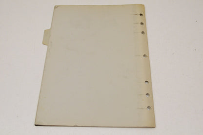 OEM Suzuki 99501-35030-03E GS550 Supplementary Service Manual GS550