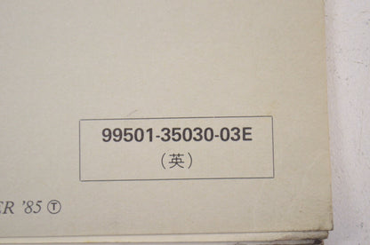 OEM Suzuki 99501-35030-03E GS550 Supplementary Service Manual GS550