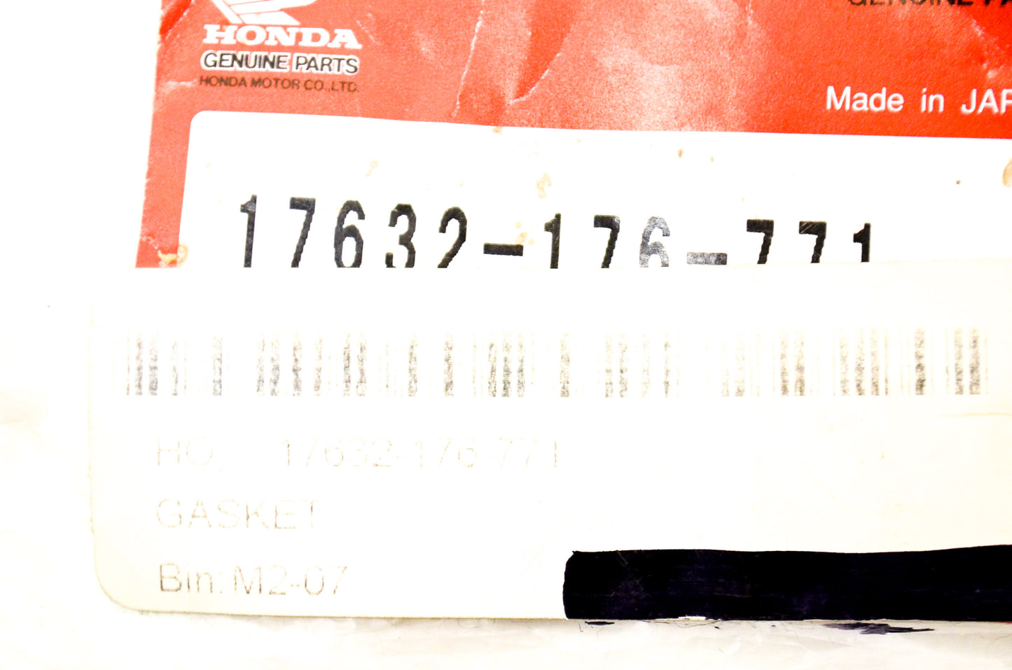 OEM Honda 17632-176-771 Gasket NOS