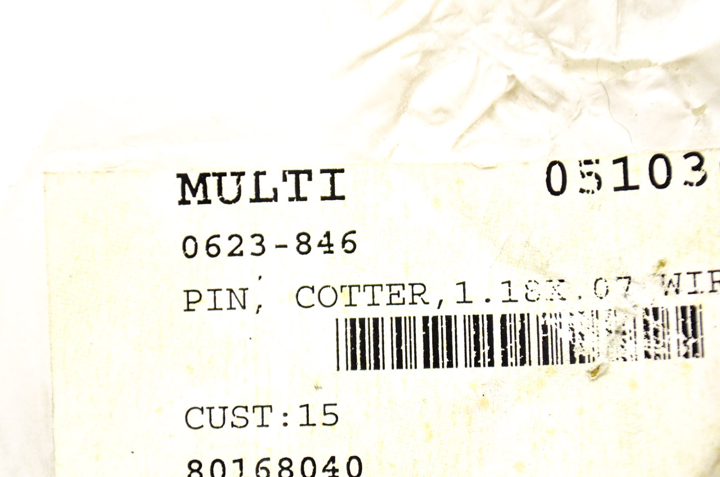 OEM Arctic Cat 0623-846 Wire Cotter Pin 1.18X.07 Qty 2 NOS