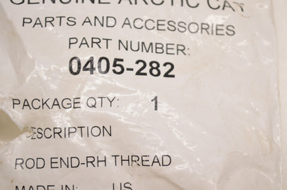 OEM Arctic Cat 0405-282 Right Hand Threaded Rod End NOS