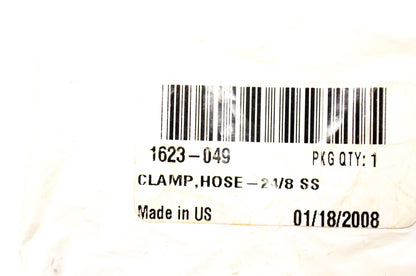OEM Arctic Cat 1623-049 Stainless Steel 24/8 Hose Clamp NOS