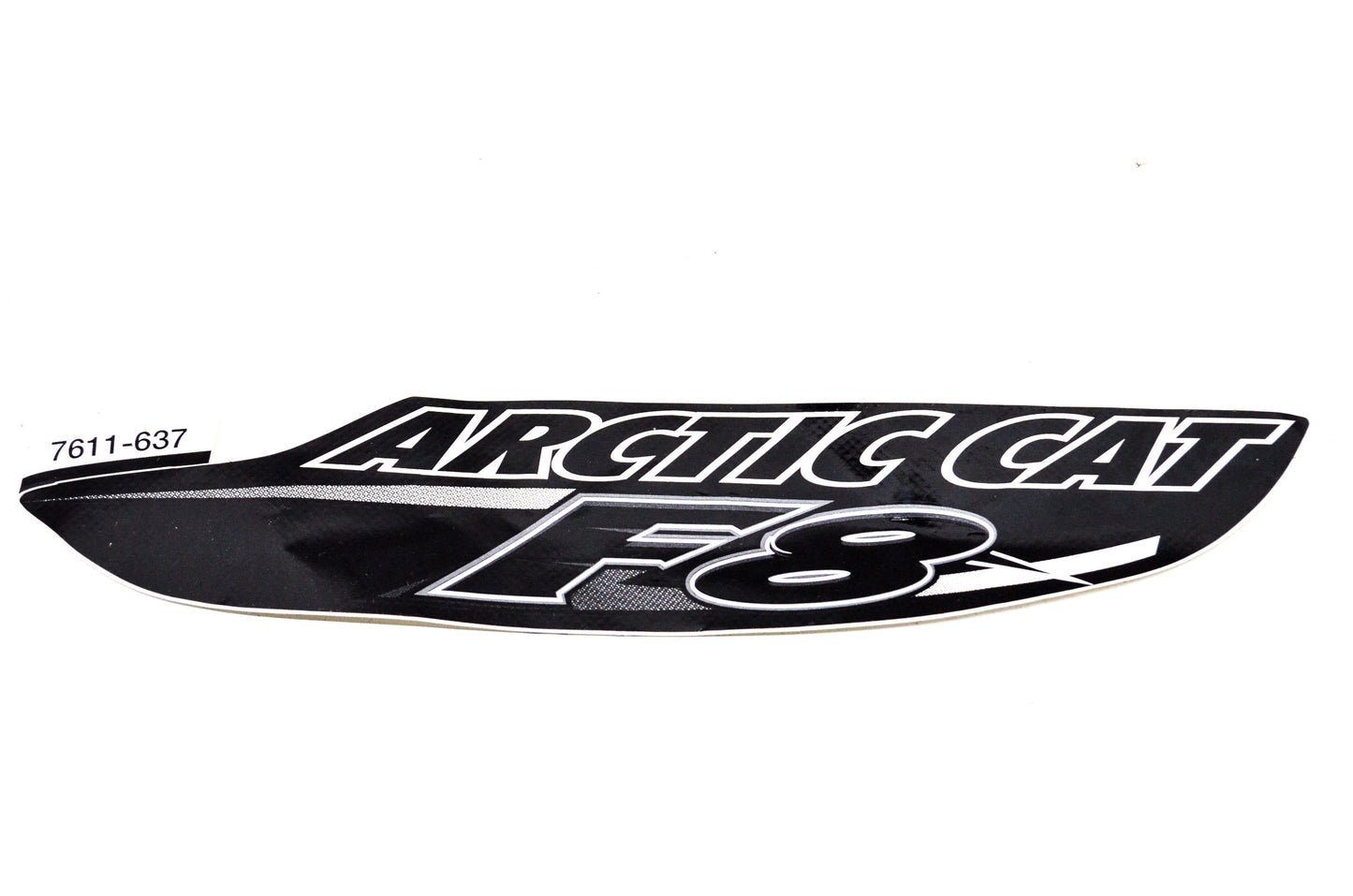 OEM Arctic Cat 7611-637 Rear Fender Decal NOS