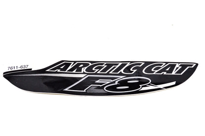 OEM Arctic Cat 7611-637 Rear Fender Decal NOS