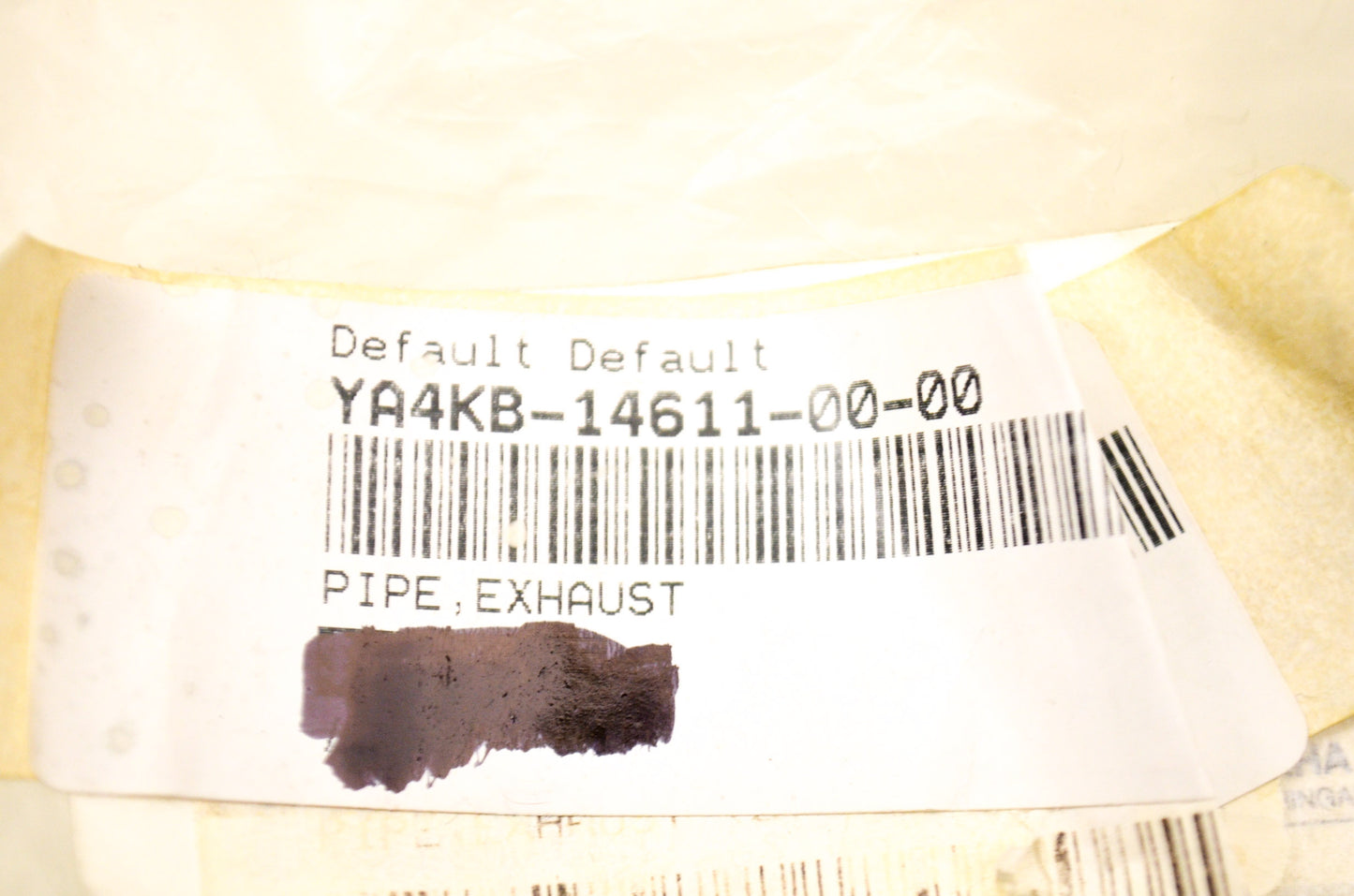 New OEM Yamaha Exhaust Pipe NOS