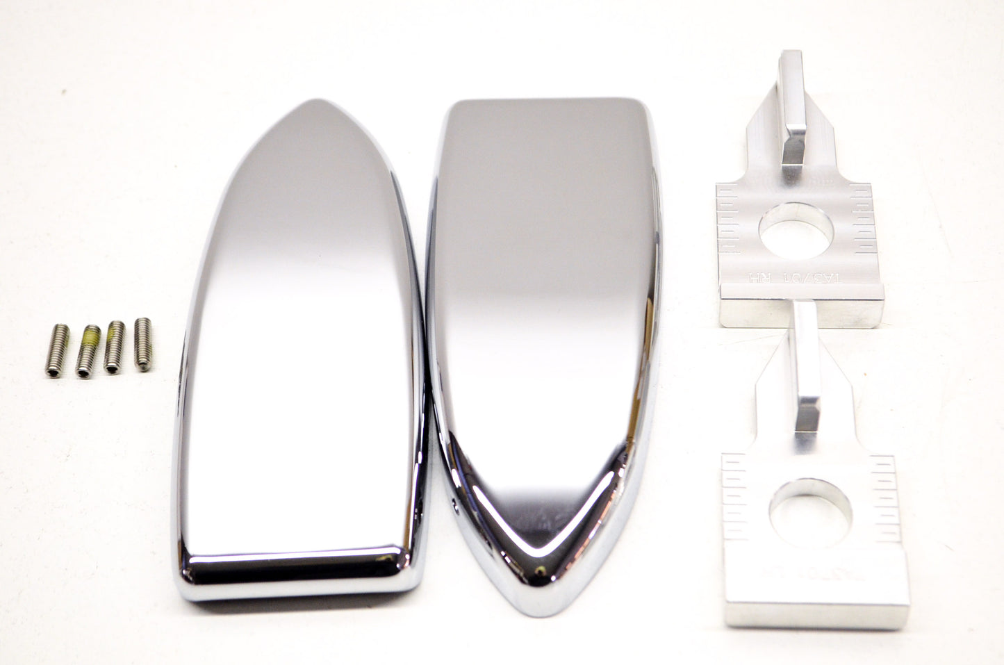 New OEM Yamaha Billet Rear Axle Covers NOS