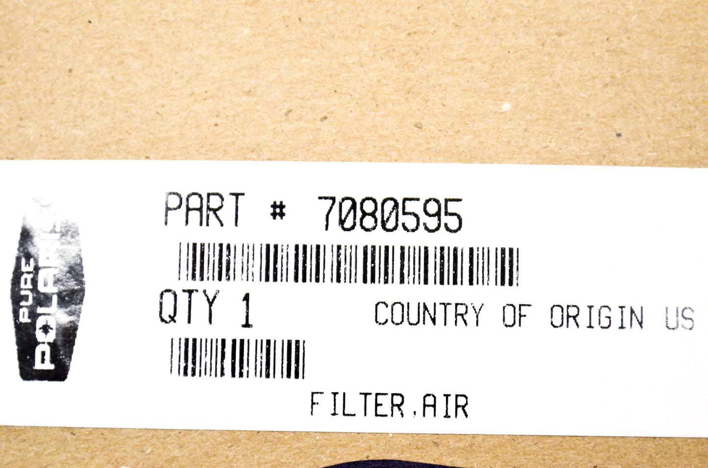 OEM Polaris 7080595 Air Filter NOS