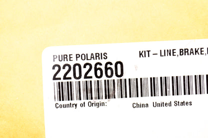 New OEM Polaris Brake Line Kit NOS