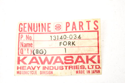 OEM Kawasaki 13140-034 Top Selector Fork NOS