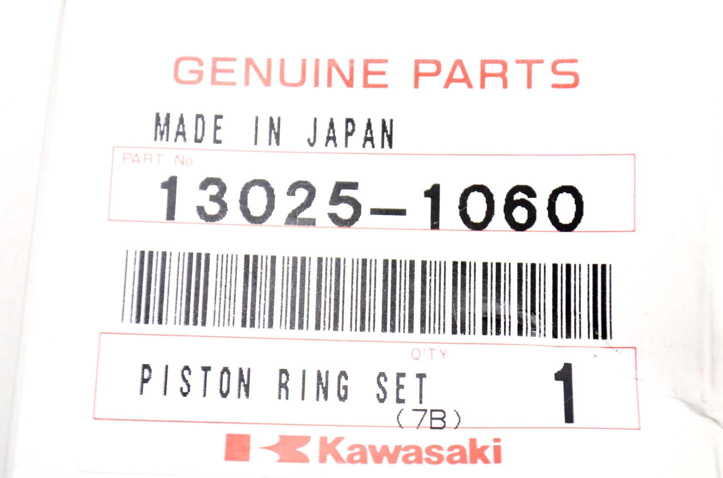 New OEM Kawasaki Piston Ring Kit NOS