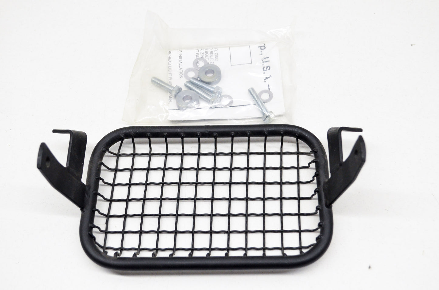 OEM Kawasaki KSF2504B Black Headlight Guard NOS