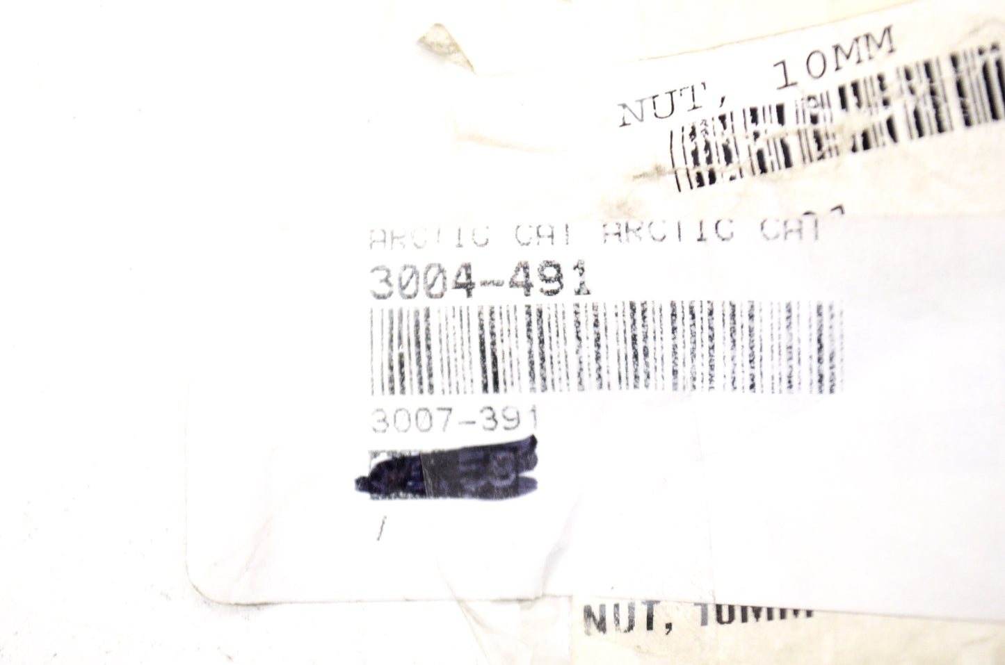 OEM Arctic Cat 3004-491 Inter Cooler Bracket Nut Qty 2 NOS