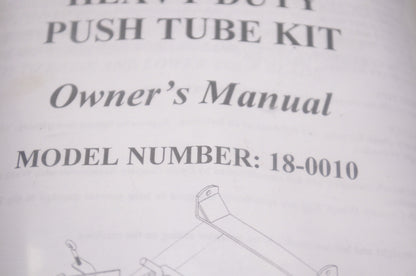 Cycle Country 18-0010 Heavy Duty Push Tube Kit NOS