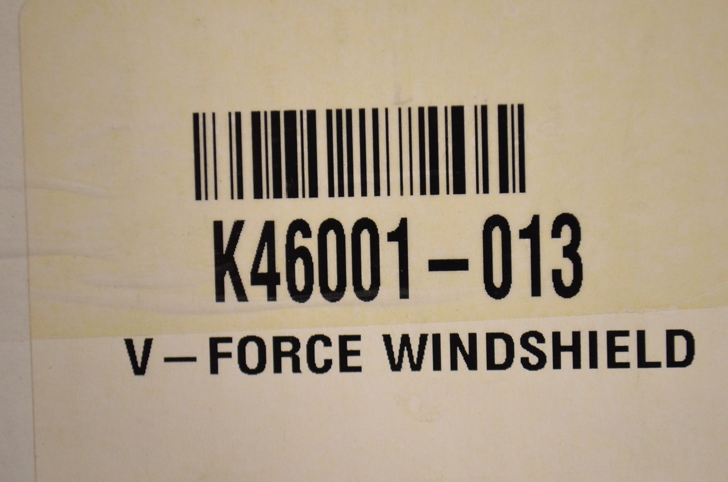 OEM Kawasaki K46001-013 Large Clear Windshield NOS