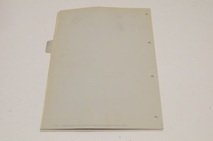 OEM Suzuki SR-8010, SR-8010E-03 SUPPL-2 GS750 Supplementary Service Manual GS750