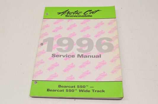 OEM Arctic Cat 2255-305 Service Manual BEARCAT 550/WIDE TRACK