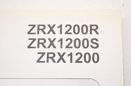 OEM Kawasaki 99924-1266-04 Service Manual ZR1200A