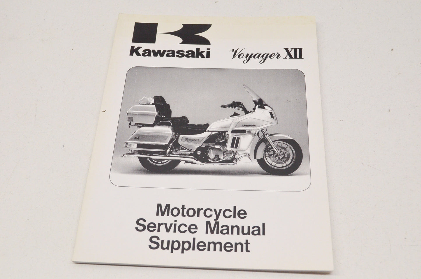 OEM Kawasaki 99924-1089-60 Service Manual Supplement ZG1200B