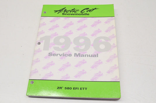 OEM Arctic Cat 2255-438 Service Manual 1996 ZR 580 EFI ETT NOS
