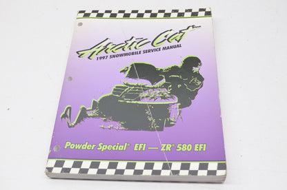 OEM Arctic Cat 2255-530 Service Manual 97 PWD SP EFI/ZR 580 E