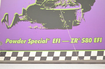 OEM Arctic Cat 2255-530 Service Manual 97 PWD SP EFI/ZR 580 E