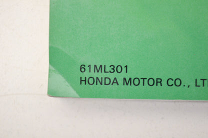 OEM Honda 61ML301 CR500R'94 Service Manual NOS