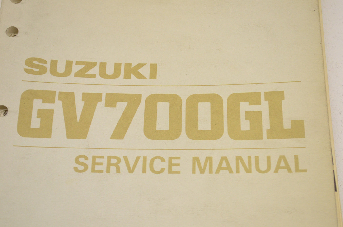 OEM Suzuki 99500-36040-03E GV700GL Service Manual