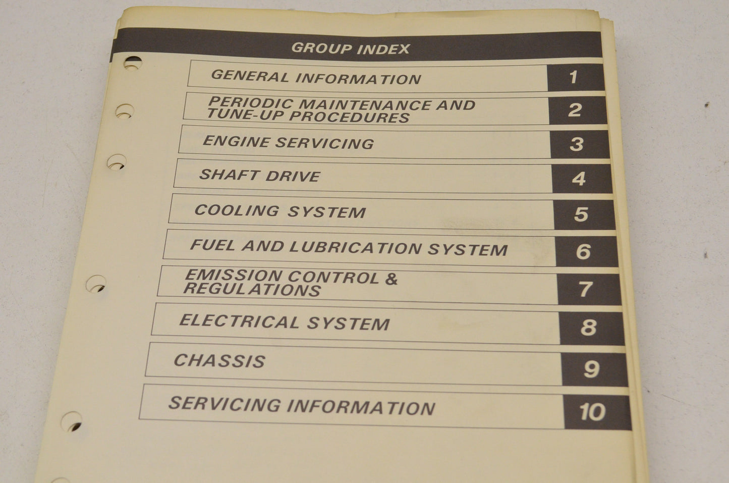 OEM Suzuki 99500-36040-03E GV700GL Service Manual