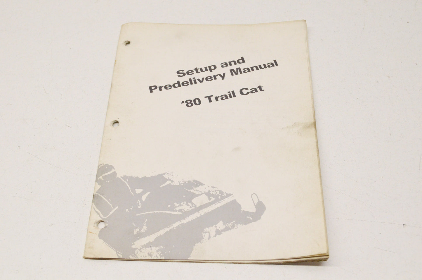 OEM Arctic Cat 0185-163 Setup & Predelivery Manual 80 Trail Cat
