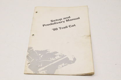 OEM Arctic Cat 0185-163 Setup & Predelivery Manual 80 Trail Cat