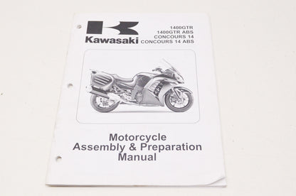 OEM Kawasaki 99931-1513-01 Assembly & Preparation Manual ZG1400C