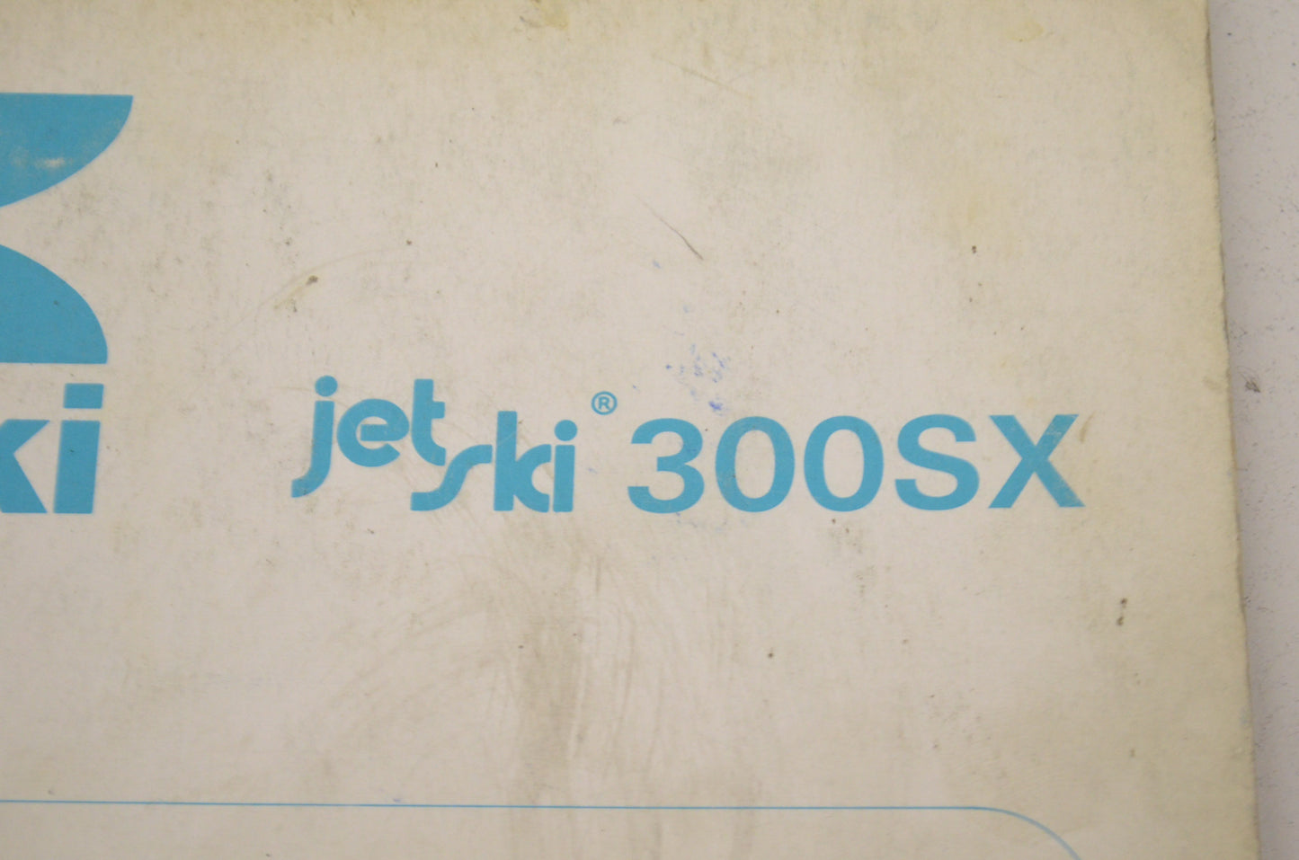 OEM Kawasaki 99924-1070-51 Service Manual Supplement JS300A1