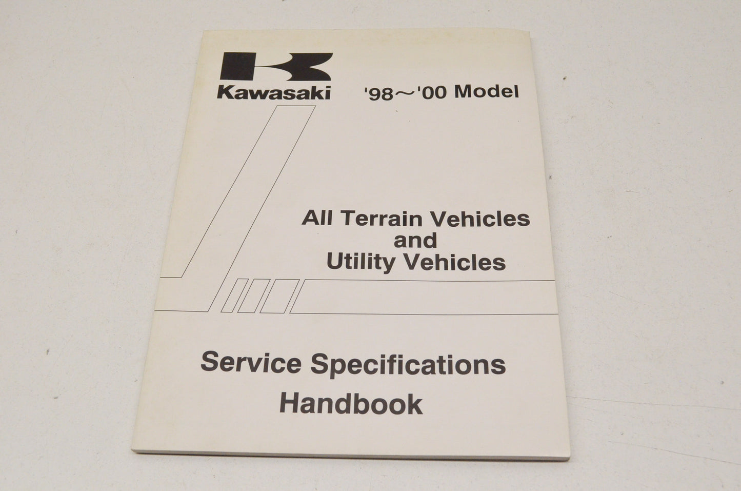 OEM Kawasaki Service Specifications Handbook 98-00