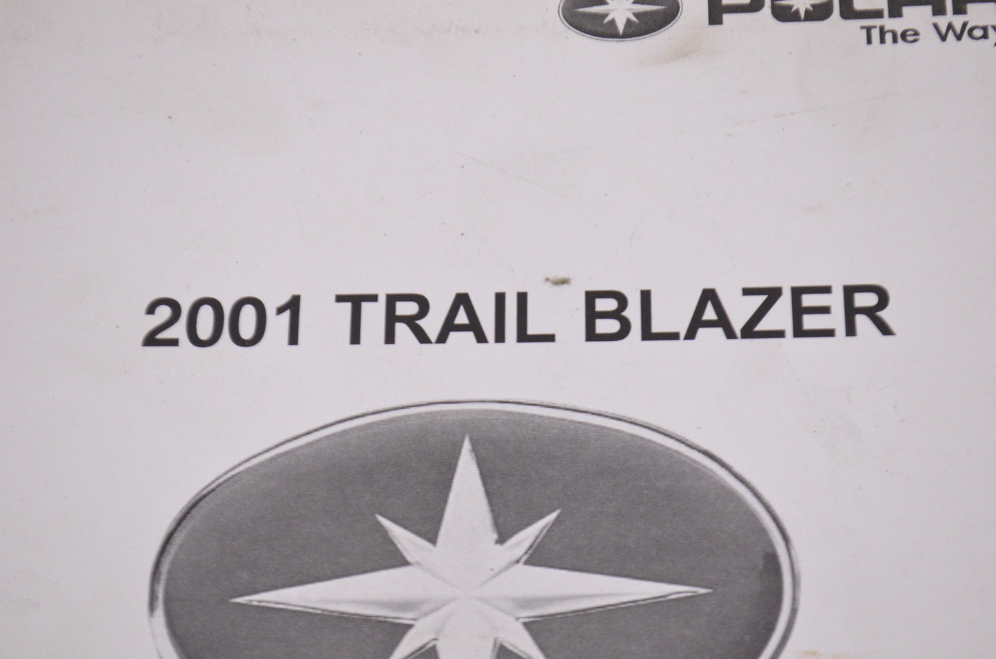 OEM Polaris Service Manual 01 Trail Blazer