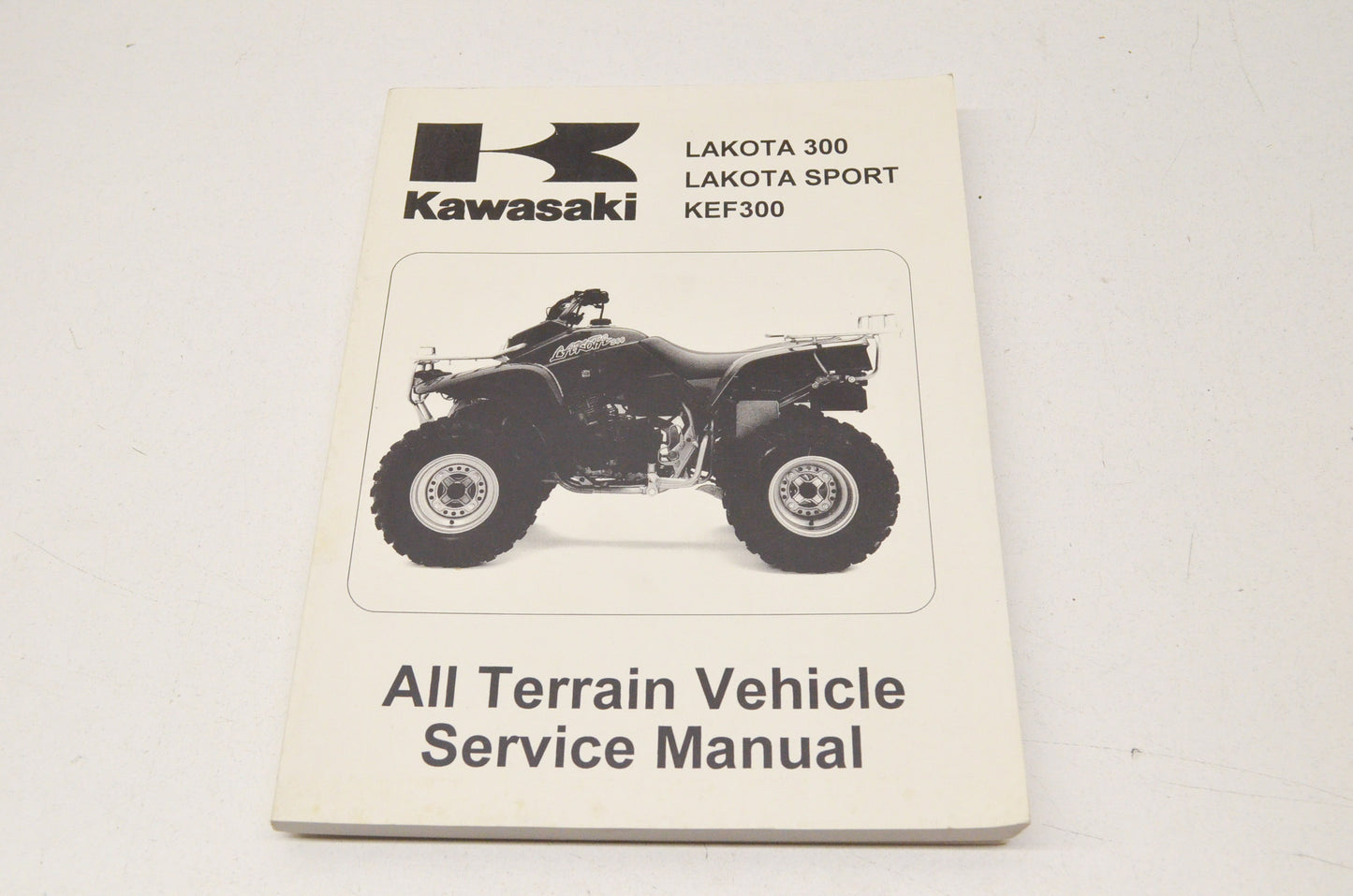 OEM Kawasaki 99924-1187-06 Service Manual KEF300B