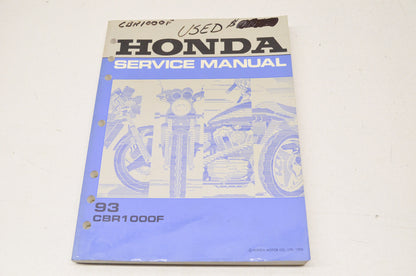 OEM Honda 61MZ200 Service Manual CBR1000F'95