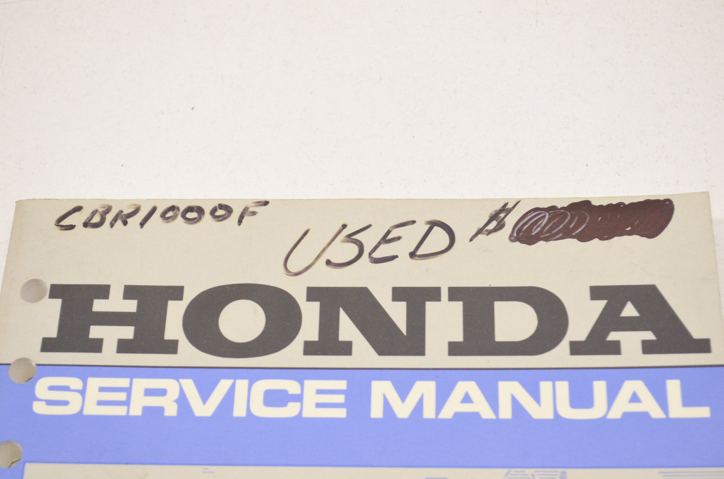 OEM Honda 61MZ200 Service Manual CBR1000F'95