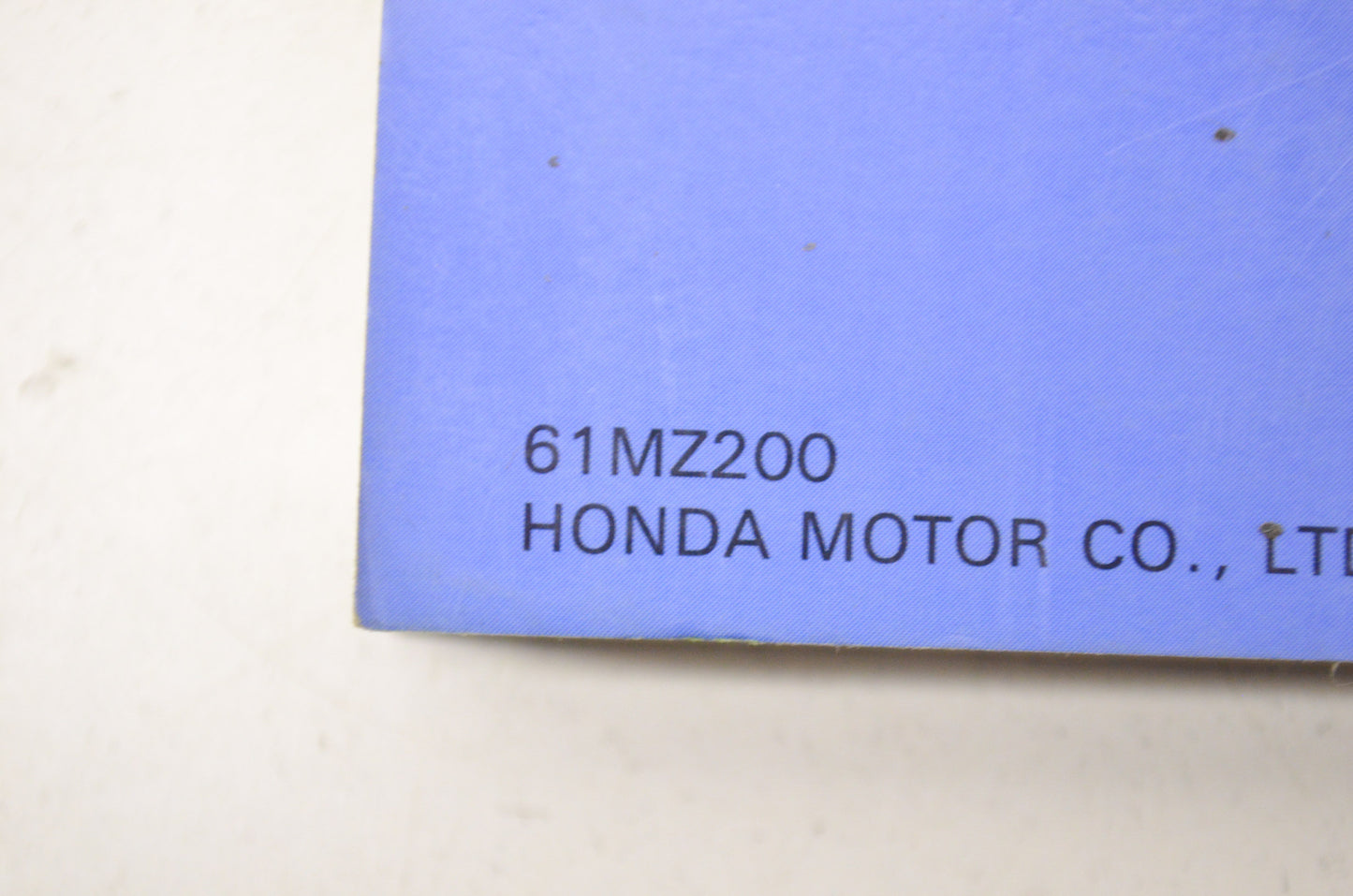OEM Honda 61MZ200 Service Manual CBR1000F'95