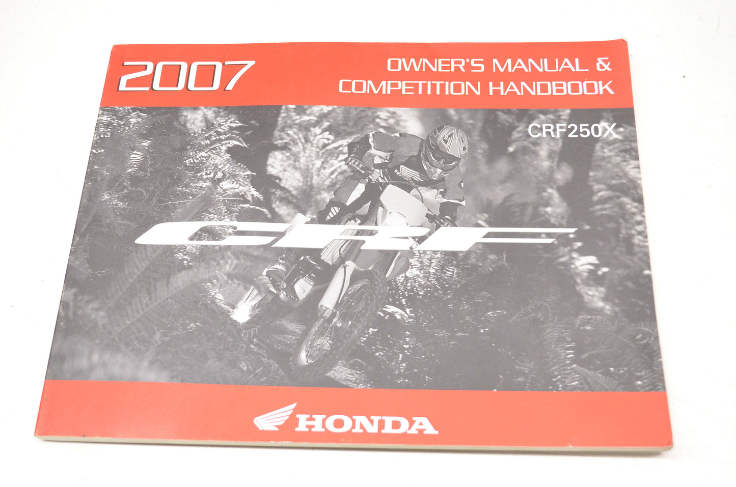 OEM Honda Owner's Manual & Competition Handbook 07 CRF250X