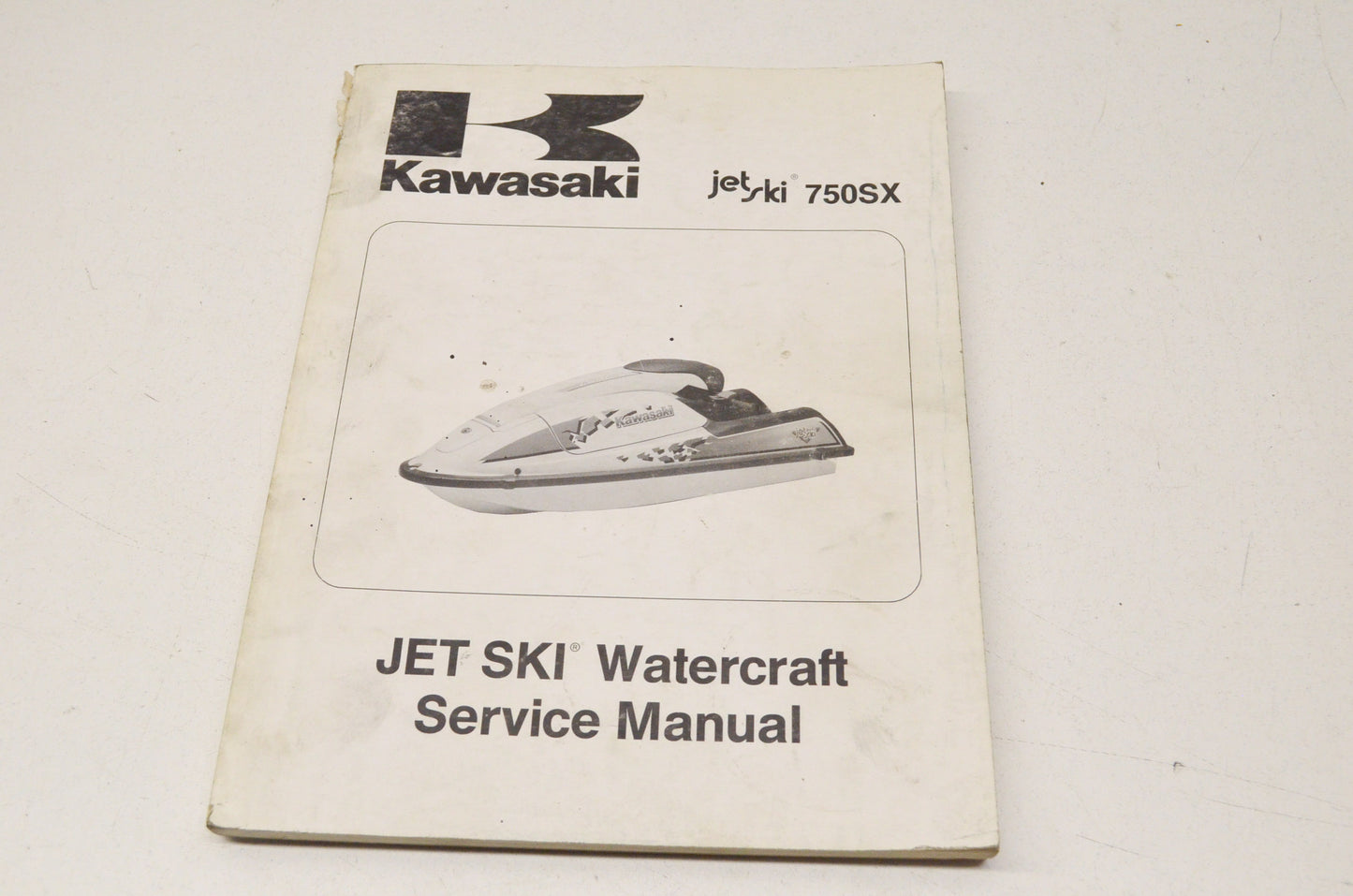 OEM Kawasaki 99924-1156-04 Service Manual JS750A/B