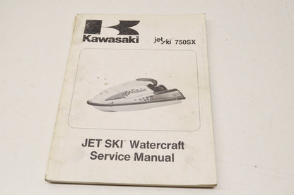 OEM Kawasaki 99924-1156-04 Service Manual JS750A/B