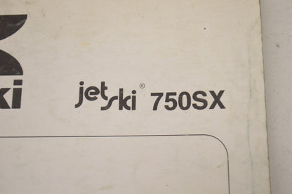 OEM Kawasaki 99924-1156-04 Service Manual JS750A/B