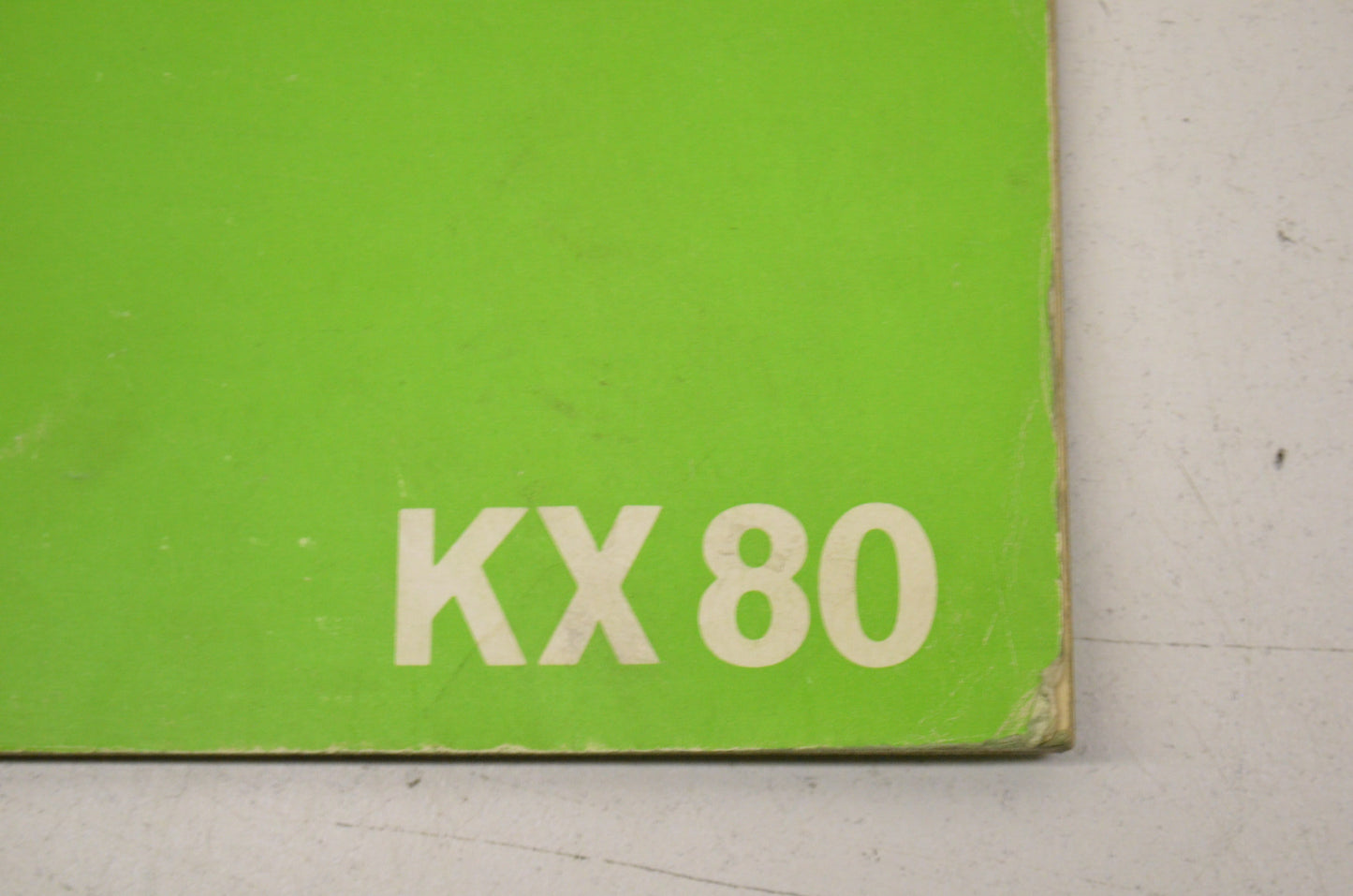 OEM Kawasaki 99920-1290-01 Owner's & Service Manual KX80E3
