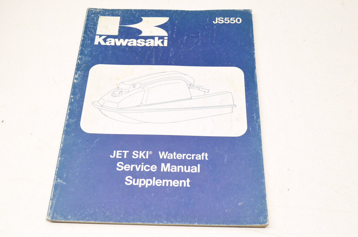 OEM Kawasaki 99924-1075-52 Service Manual Supplement JS550