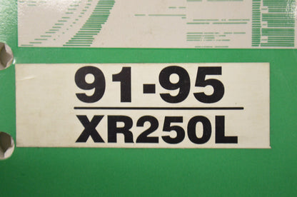OEM Honda 61KV604 XR250L'95 Service Manual