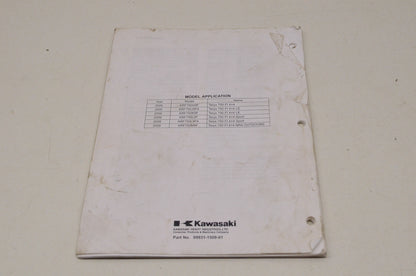 OEM Kawasaki 99931-1509-01 Assembly & Preparation Manual KRF750G/J/K/L/M