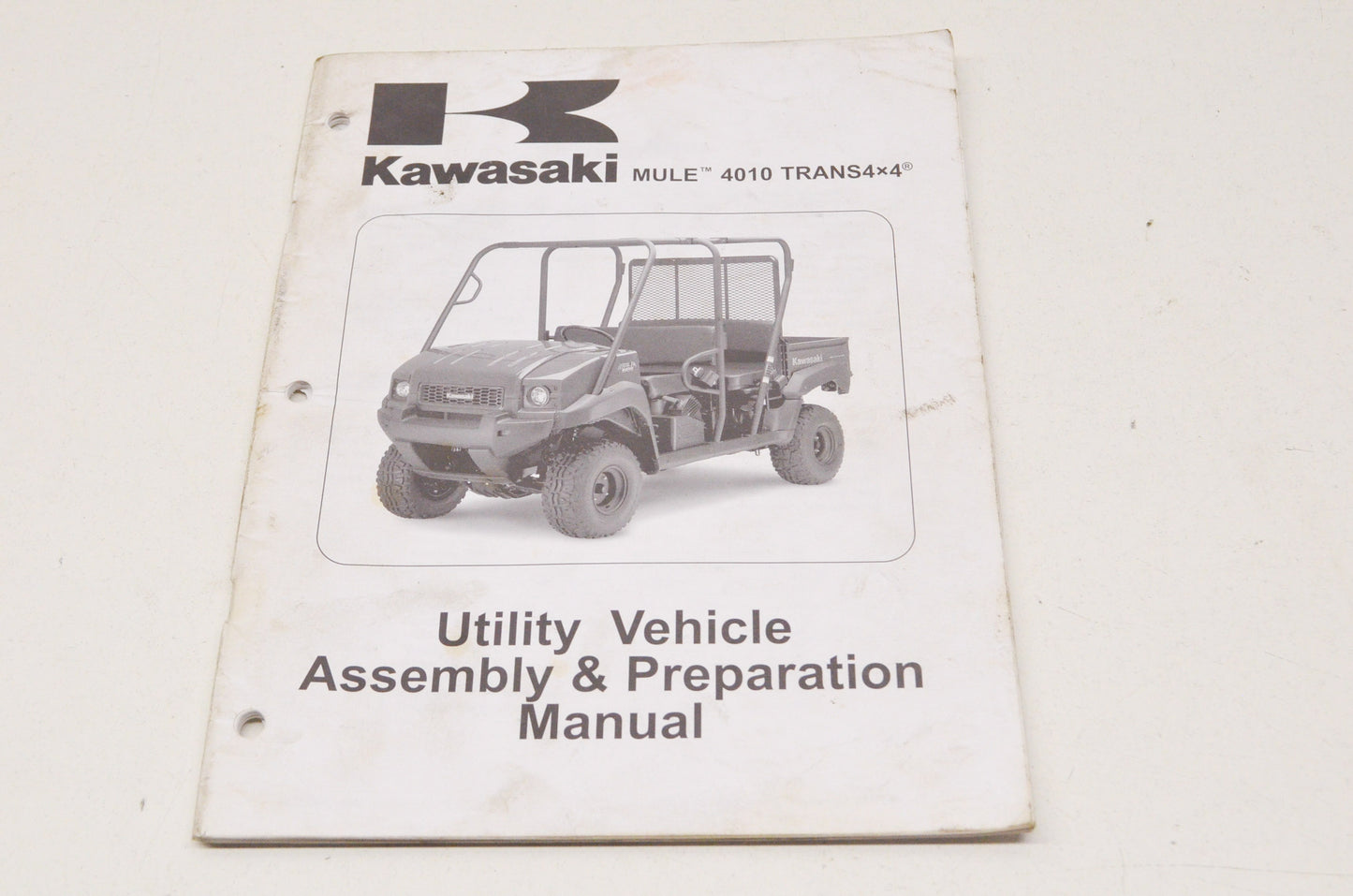 OEM Kawasaki 99931-1495-01 Assembly & Preparation Manual KAF620R/S