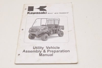 OEM Kawasaki 99931-1495-01 Assembly & Preparation Manual KAF620R/S